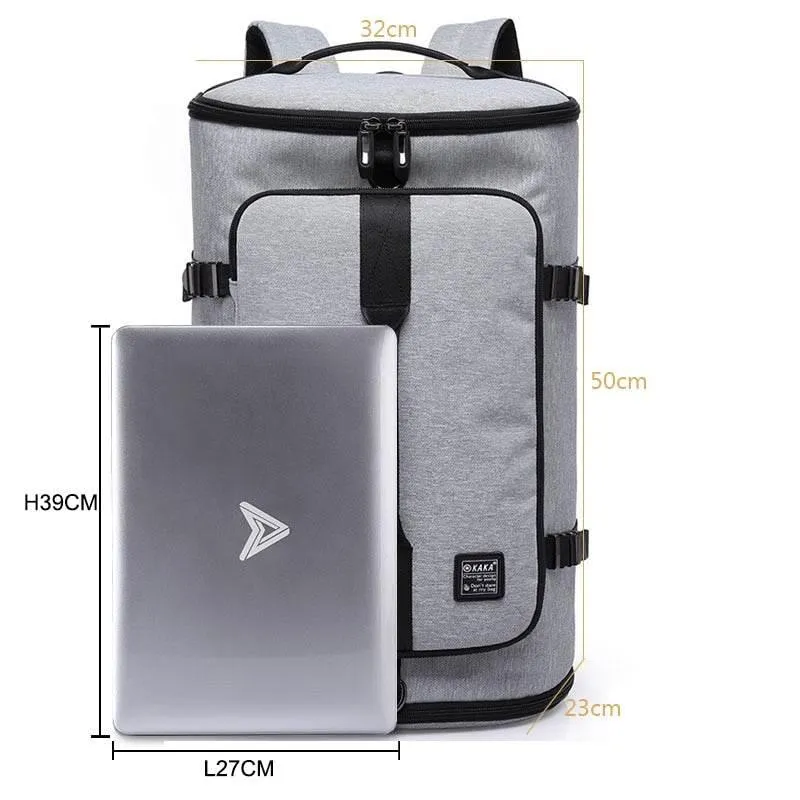 Large Capacity Ergonomic Travel Backpack - Comfortable Spacious Design