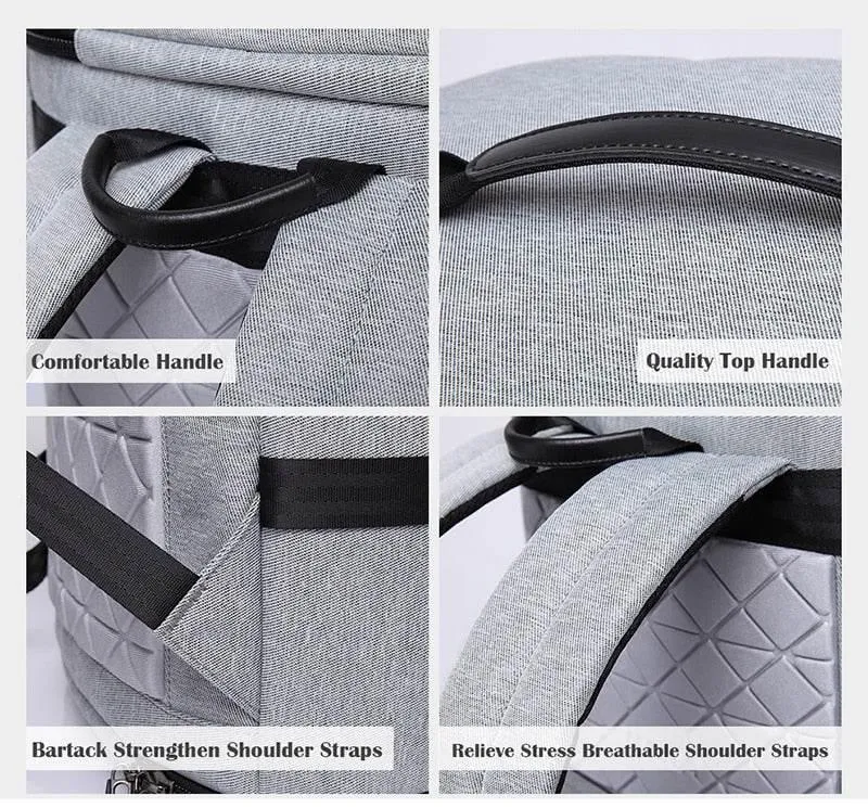 Large Capacity Ergonomic Travel Backpack - Comfortable Spacious Design