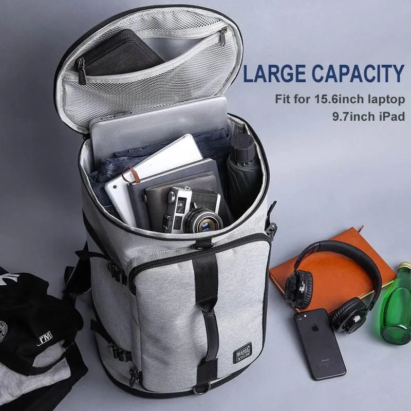 Large Capacity Ergonomic Travel Backpack - Comfortable Spacious Design