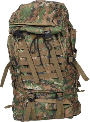 Large Capacity Hiking Backpack Outdoor Knapsack with Adjustable Shoulder Straps for Camping Trail Running and Mountaineering Durable Storage Bag