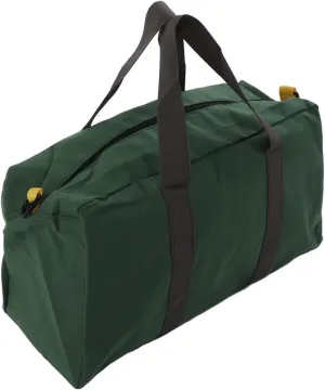 Large Tool Bag Canvas 19.69 Inch Waterproof Portable Zipper Tools Pouch Heavy Duty Multipurpose Utility Tote Bags for Electrician Carpenters Technicians