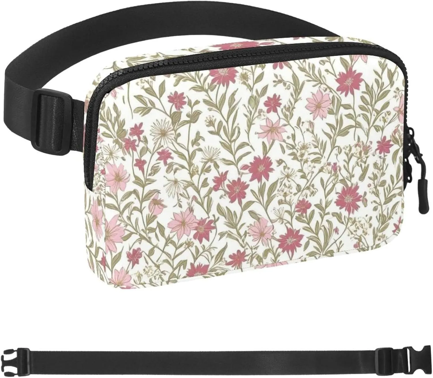 Leaf Art-572 Belt Bag for Men and Women Fanny Pack,Belt Bag with Adjustable Strap,Fashion Crossbody Everywhere Belt Bag for Travel Outdoors Running Hiking