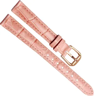 Leather Watchband For Girls And Student Watch Band Black Brown Red White Blue Strap