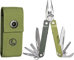 LEATHERMAN, Bond, 14-in-1 Lightweight Multi-tool for Camping, Hiking & Everyday Carry (EDC), Made in USA, Nylon Sheath Included, Mossy Slate