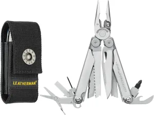LEATHERMAN, Wave , 18-in-1 Full-Size, Versatile Multi-tool for DIY, Home, Garden, Outdoors or Everyday Carry (EDC), Stainless Steel