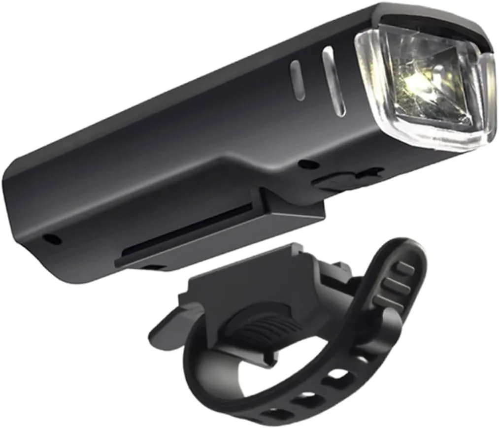 LED Bike Headlamp with Light Sensor Portable Front Lamp for Mountain Biking Compact Fast Charging Lithium Battery Modes Easy Installation