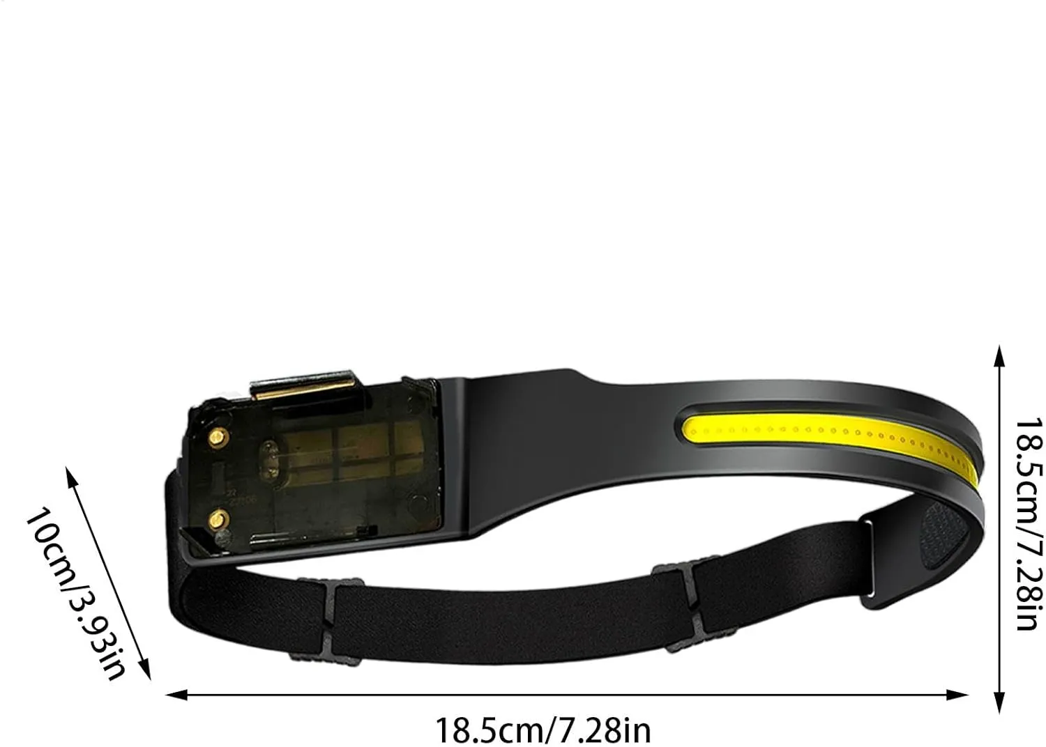 Led Headlamp, Headlamp with Motion Sensor, Waterproof Headlamp, Wide Beam Headlamp, Waterproof Led Headlamp for Camping, Featuring 230-degree Wide Beam, Motion Sensor, and Side Flashlight