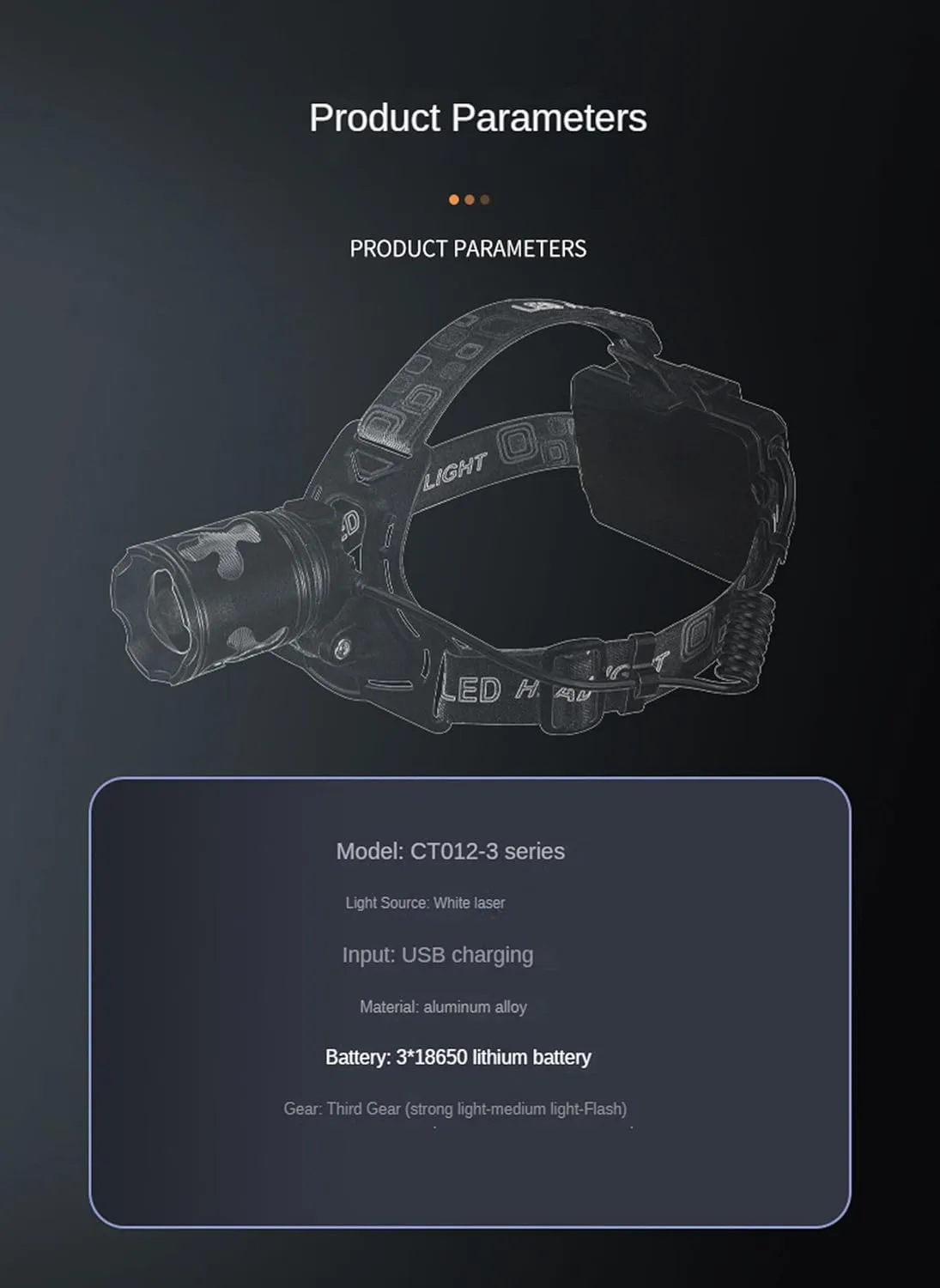 LED Headlamp Rechargeable, Head Lamp Super Bright 180000 High Lumen 9000mAh with 5 Modes, Fast Charge Batteries Zoomable, Waterproof Headlight Camping Hunting Running Fishing Biking