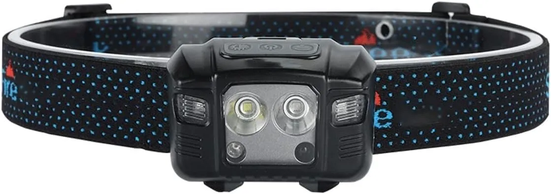 LED Headlamp Rechargeable, Super Bright Head Lamp, Special Strong Light for Night Fishing, Rechargeable Super Bright Xenon Long-Shot Yellow Light Flashlight Head-Mounted Miner’s lamp