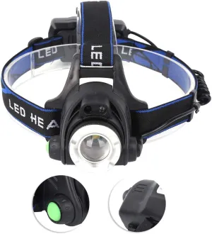 LED Headlamp Rechargeable USB Headlamp Flashlight for Outdoor Camping Beekeeping Supplies Headlamps