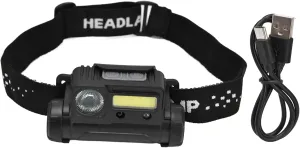 LED Headlight, High Brightness Headlamp Induction Headlamp Portable Headflashlight Lightweight Headlamp for Outdoor Hiking Camping