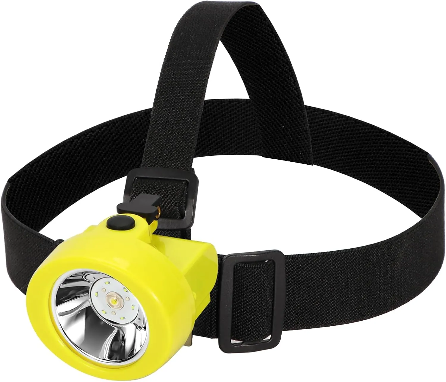 LED Mining Headlamp Rechargeable, Waterproof Hard Hat Light for Hunting, Fishing, Camping, Night Running, Miners Safety Headlight