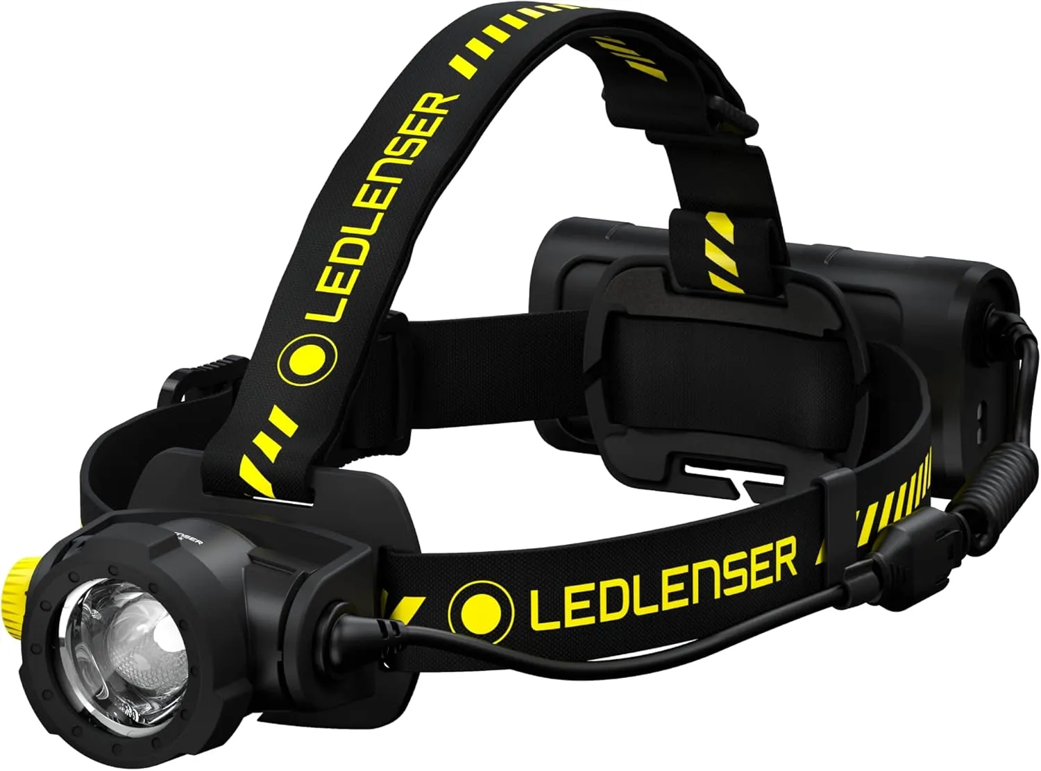 Ledlenser, H15R Work Rechargeable Headlamp, 2500 Lumens, Outdoor, Tactical, Advanced Focus System, Constant Light Output, Magnetic Charge System, Waterproof, Protective Lens, High CRI Color Rendering