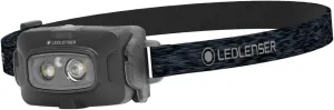 Ledlenser HF4R Core Rechargeable 500 Lumen LED Head Torch - Lightweight, Super Bright, Ideal for Running, Hiking, Camping, Fishing, Includes Red Light and USB C Charger, Essential Outdoor Equipment
