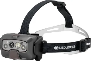 Ledlenser HF8R Signature Hands Free, Rechargeable Headlamp, Dust and Water Resistant, 2000 Lumens, Black