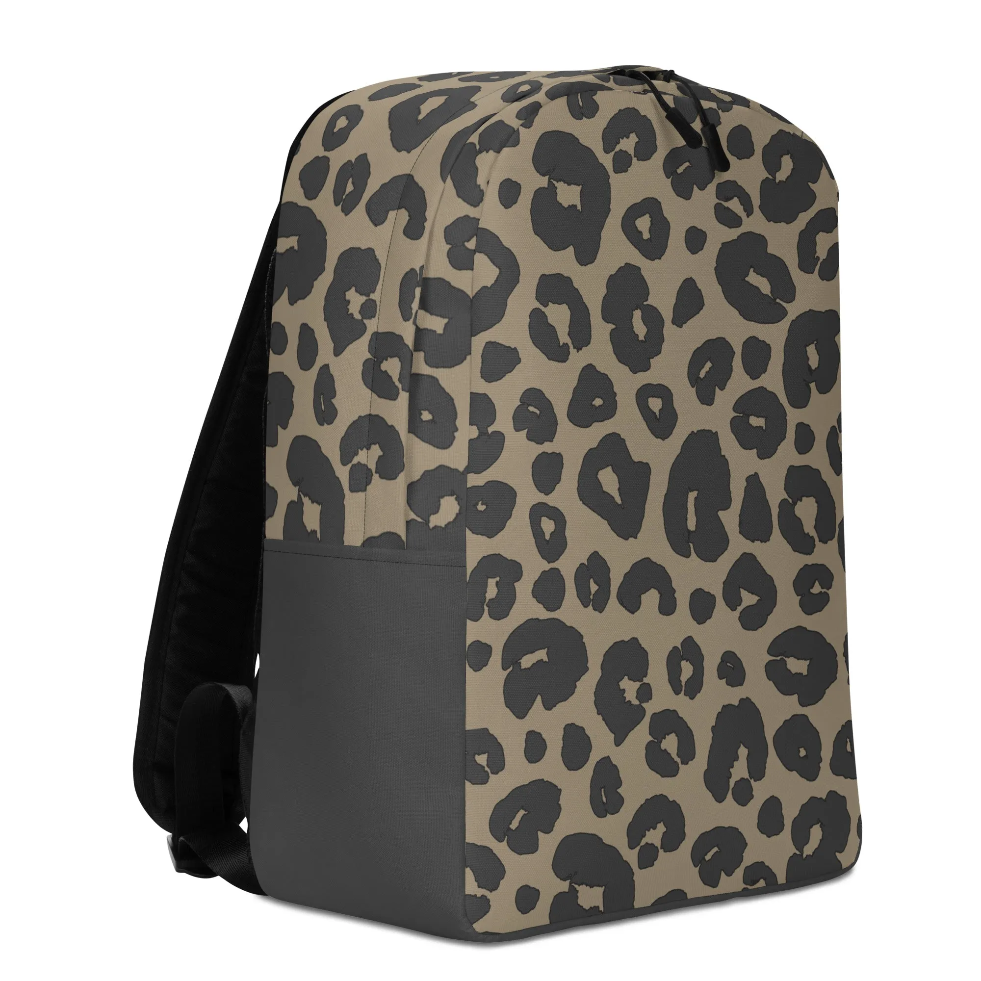 Leopard Print - Minimalist Backpack