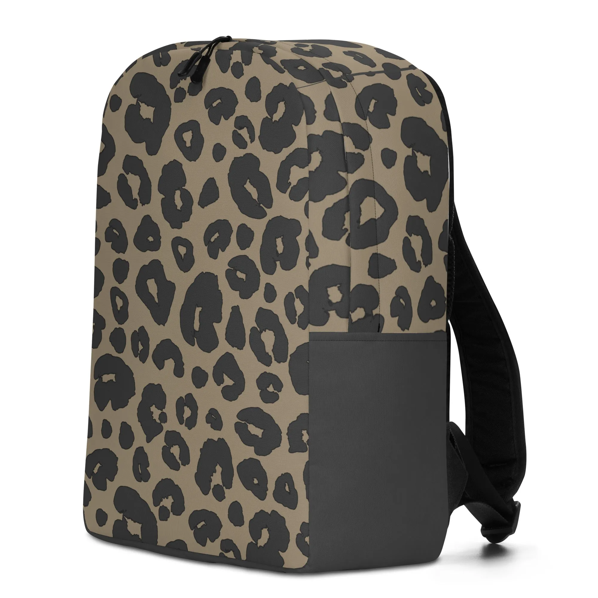 Leopard Print - Minimalist Backpack