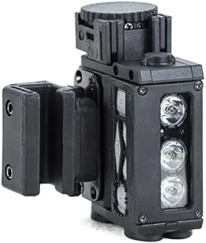 Lighting Head,Helmet,Chest Waterproof LED Light,82 Lumens,Black 199-200