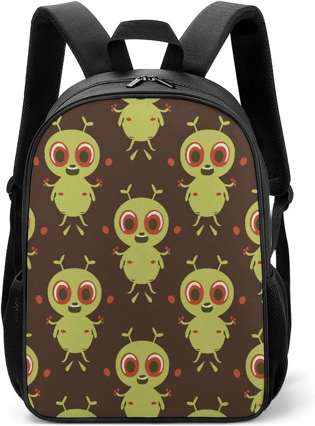 Lightweight Backpacks Cute Travel Bag Durable Cartoon Green Biont Printing Small Travel Backpack For Women & Men
