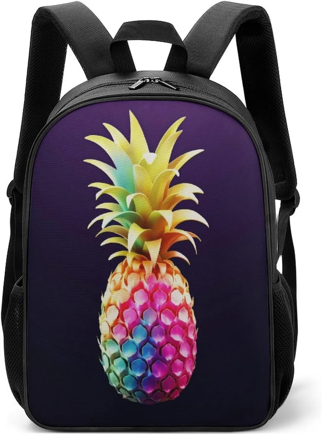 Lightweight Backpacks Cute Travel Bag Durable Colorful Pineapple Printing Small Travel Backpack For Women & Men