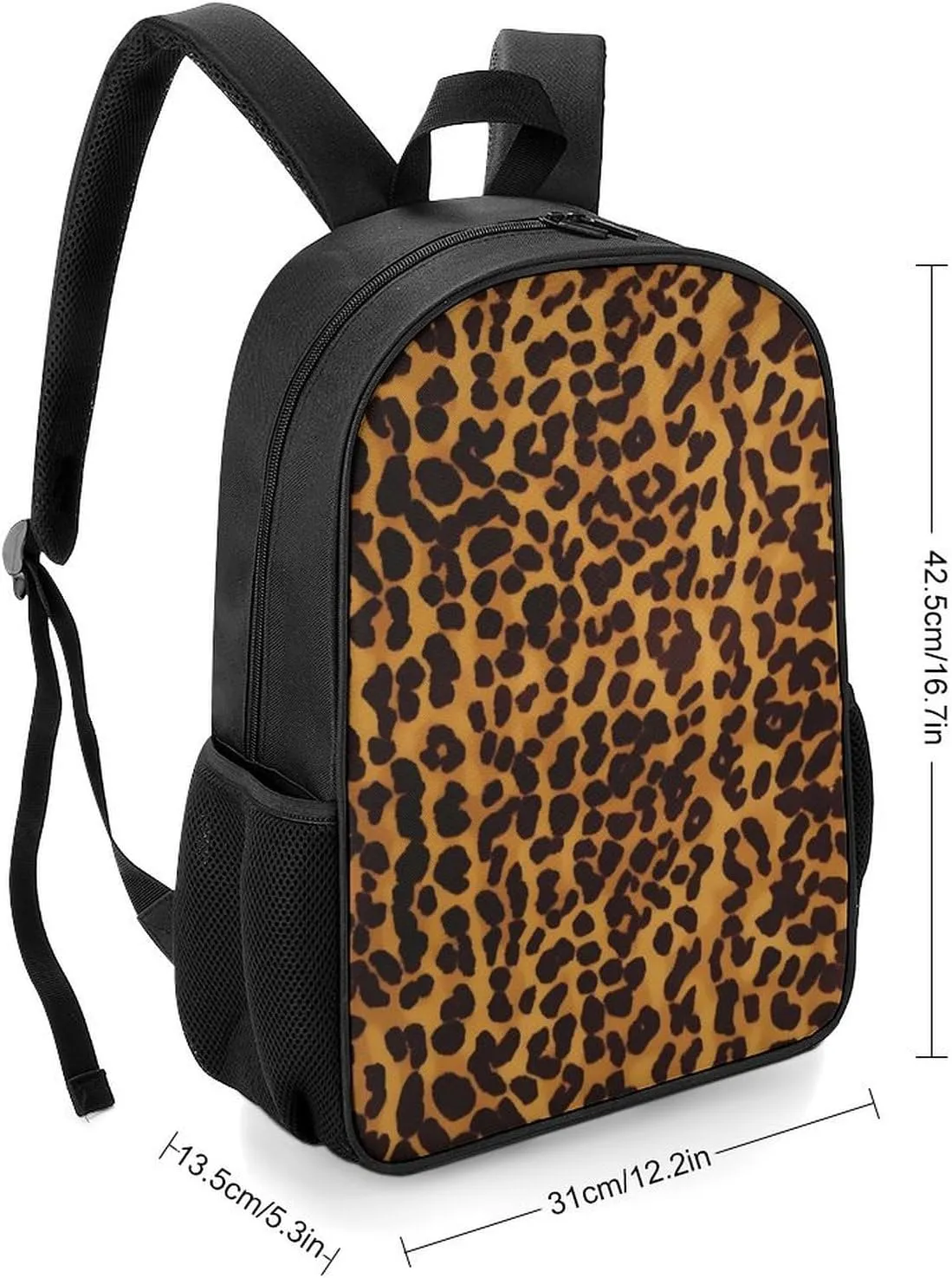Lightweight Backpacks Cute Travel Bag Durable Cool Cheetah Leopard Printing Small Travel Backpack For Women & Men
