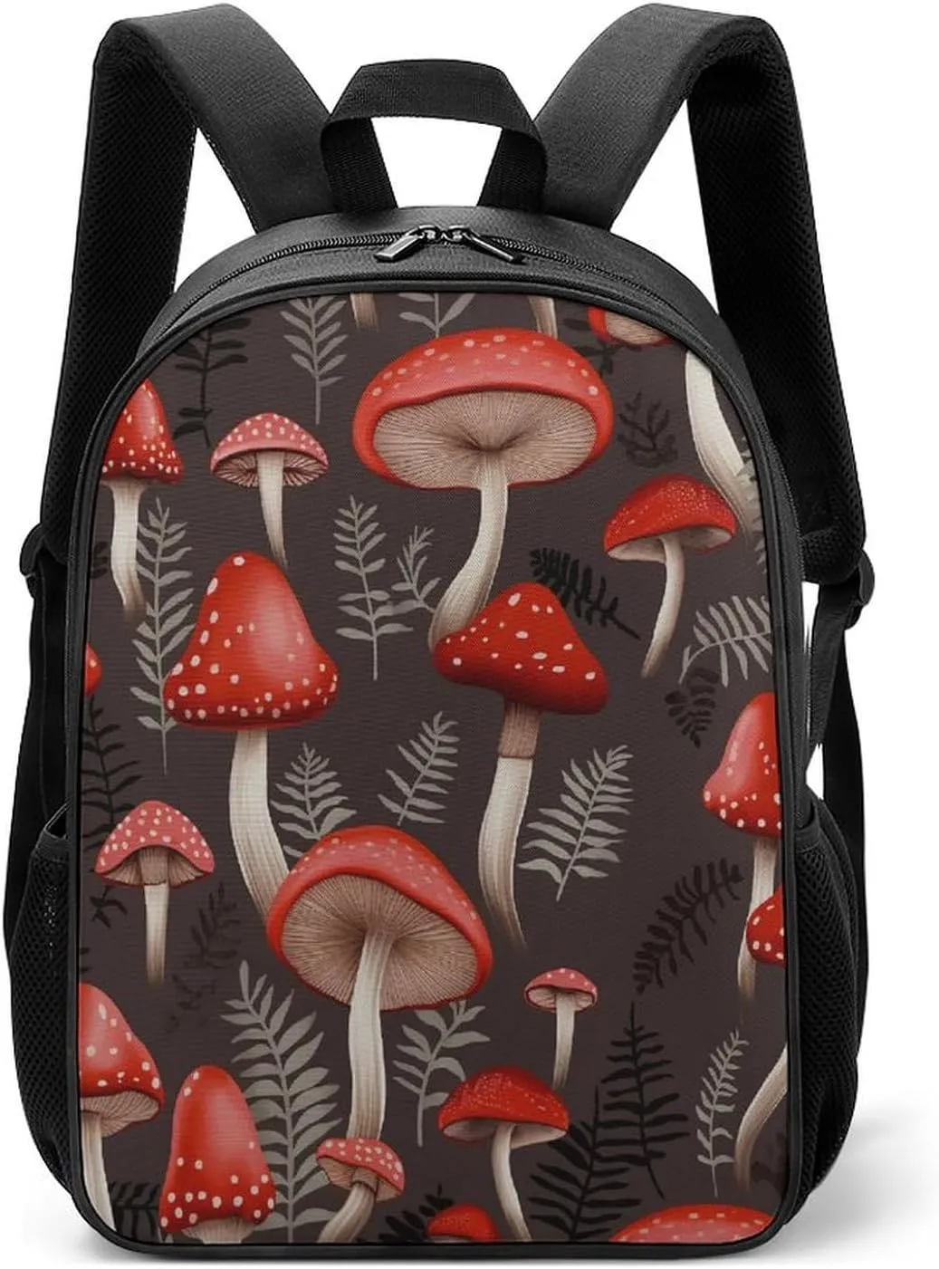 Lightweight Backpacks Cute Travel Bag Durable Red Mushrooms Printing Small Travel Backpack For Women & Men