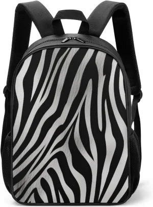 Lightweight Backpacks Cute Travel Bag Durable Zebra Print Printing Small Travel Backpack For Women & Men