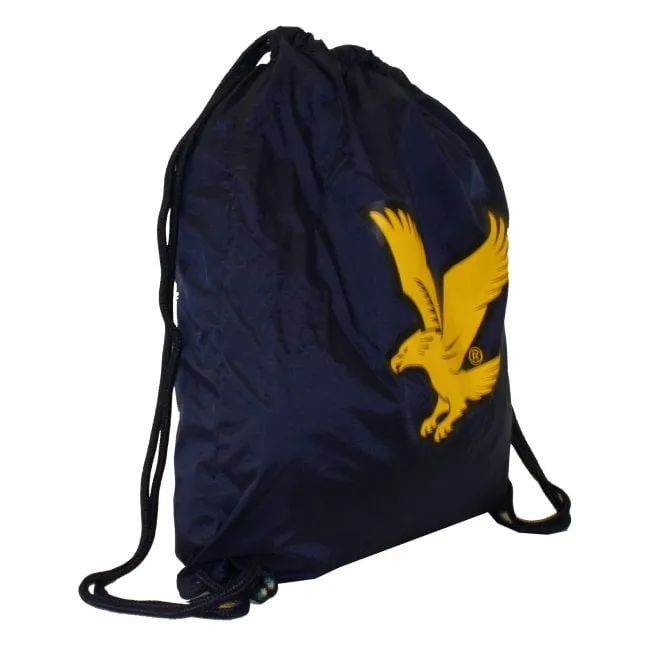 Lightweight Fabric Gym Sack, Navy
