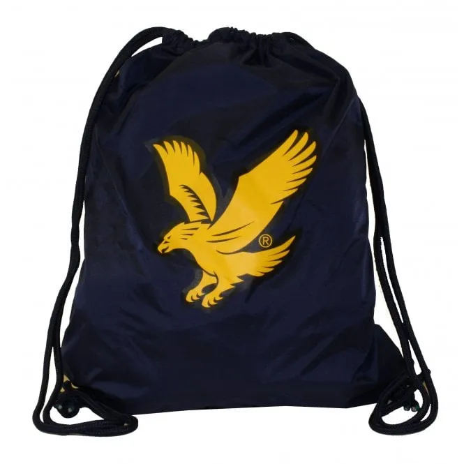 Lightweight Fabric Gym Sack, Navy