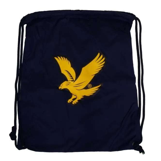 Lightweight Fabric Gym Sack, Navy