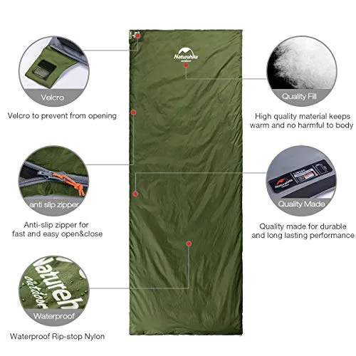 Lightweight Sleeping Bag-Compact,Ultralight,Envelope Backpacking Bag