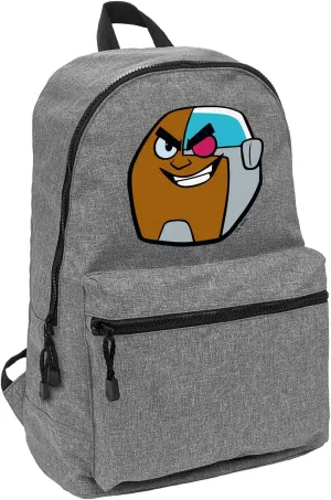LOGOVISION Teen Titans Go! Cyborg Lightweight Backpack for Work School Daily Use Packable for Travel