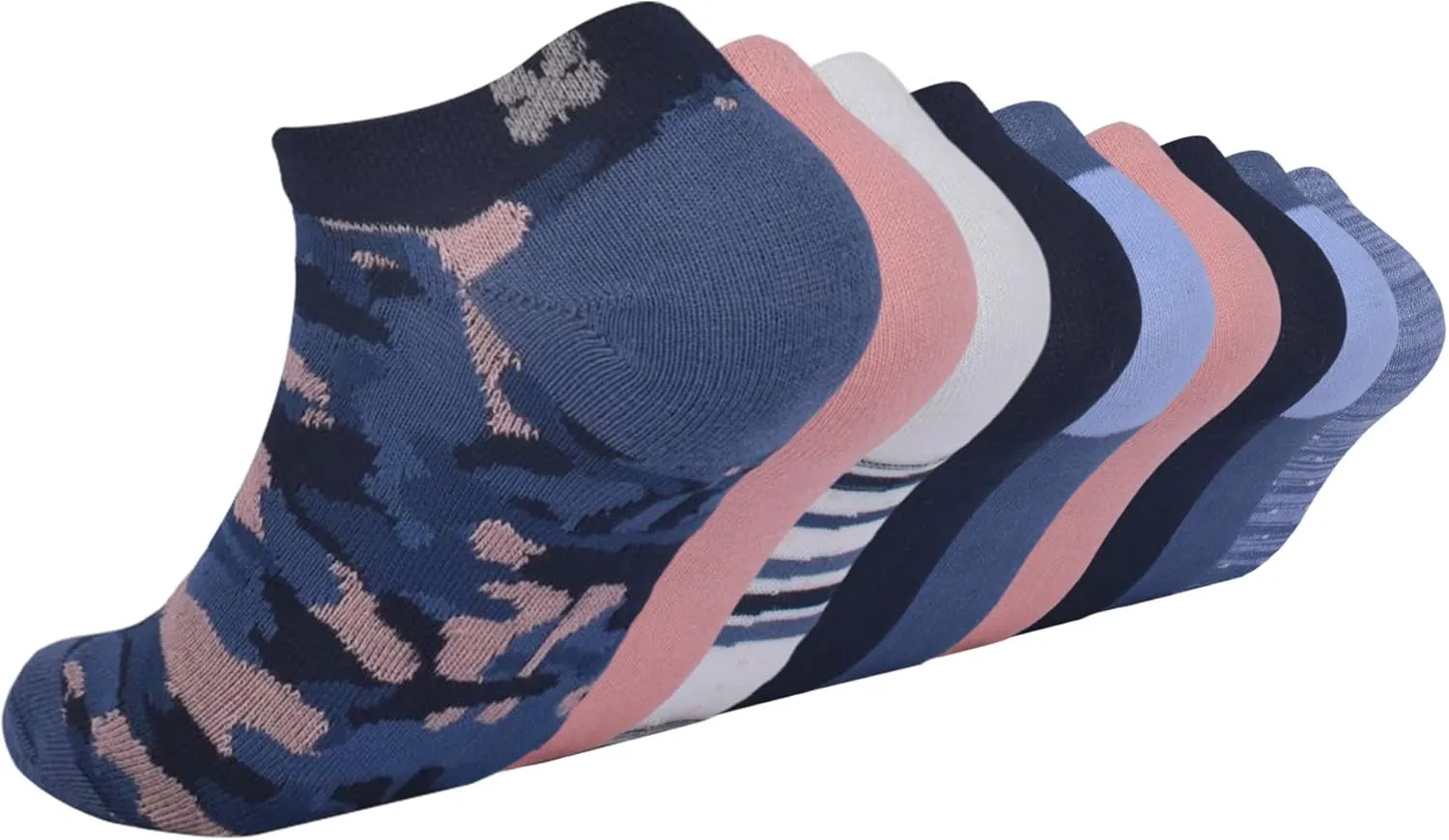 Lucky Brand Women's Multi Pack No Show Socks