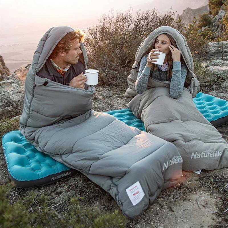 M180/400 Pongee Cotton Camping Sleeping Bag