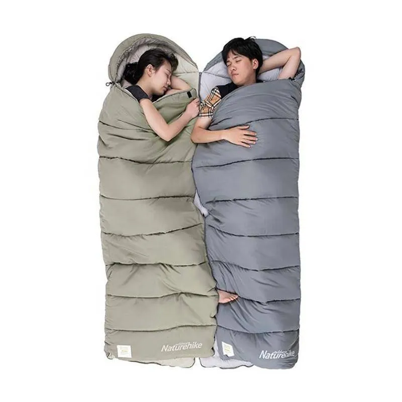 M180/400 Pongee Cotton Camping Sleeping Bag