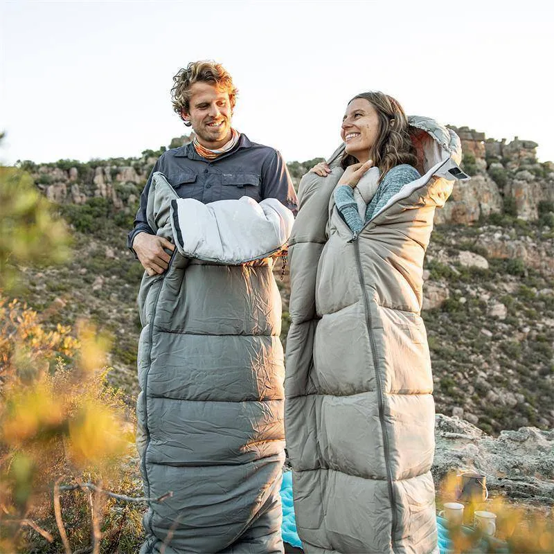 M180/400 Pongee Cotton Camping Sleeping Bag