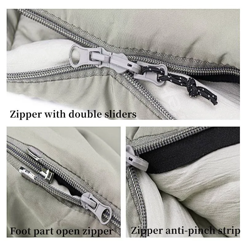 M180/400 Pongee Cotton Camping Sleeping Bag