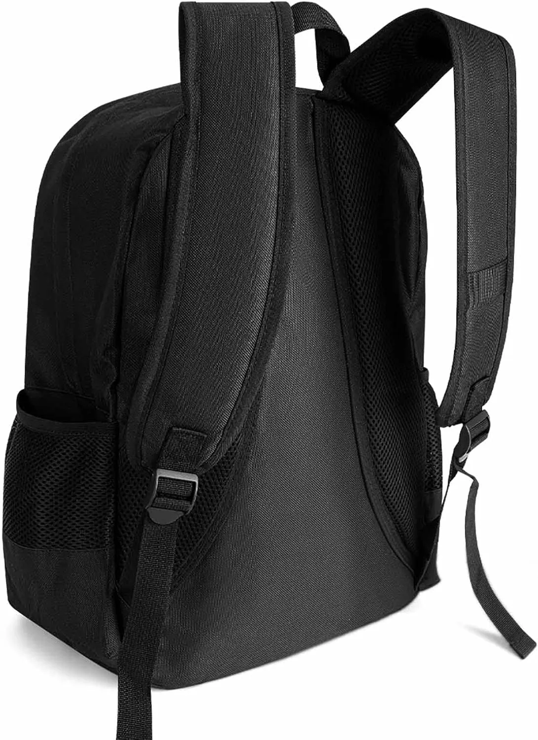 Magic Flowers Ocean The Jellyfish Pattern Daypack Polyester Anti-Theft Multipurpose Bookbag Big Capacity Gym Outdoor Hiking Backpack With Adjustable Shoulder Straps