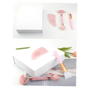 Makeup Accessory Face Mask Tool Facial Mask Rod DIY Mask Tool Face Roller Face Mask Brush Facial Rolling Wheel Pink
