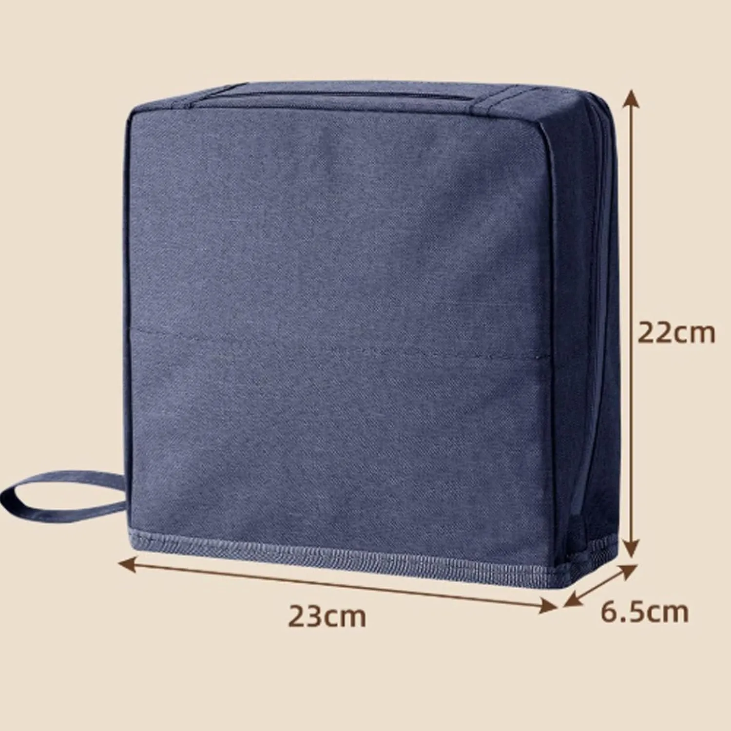Makeup Bag, Standing Makeup Bag – Portable, Large Capacity Waterproof Makeup Organizer with Compartments Travel Home Use (Black)