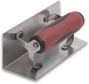 MARSHALLTOWN Stainless Steel Corner Trowels, Inside Square Corner Trowel, Made in the USA, 65SSD