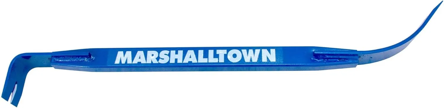 MARSHALLTOWN Two-Headed Monster Pry Bar, 28 Inch, Concrete, Powder Coated Steel, Made in the USA, 10059