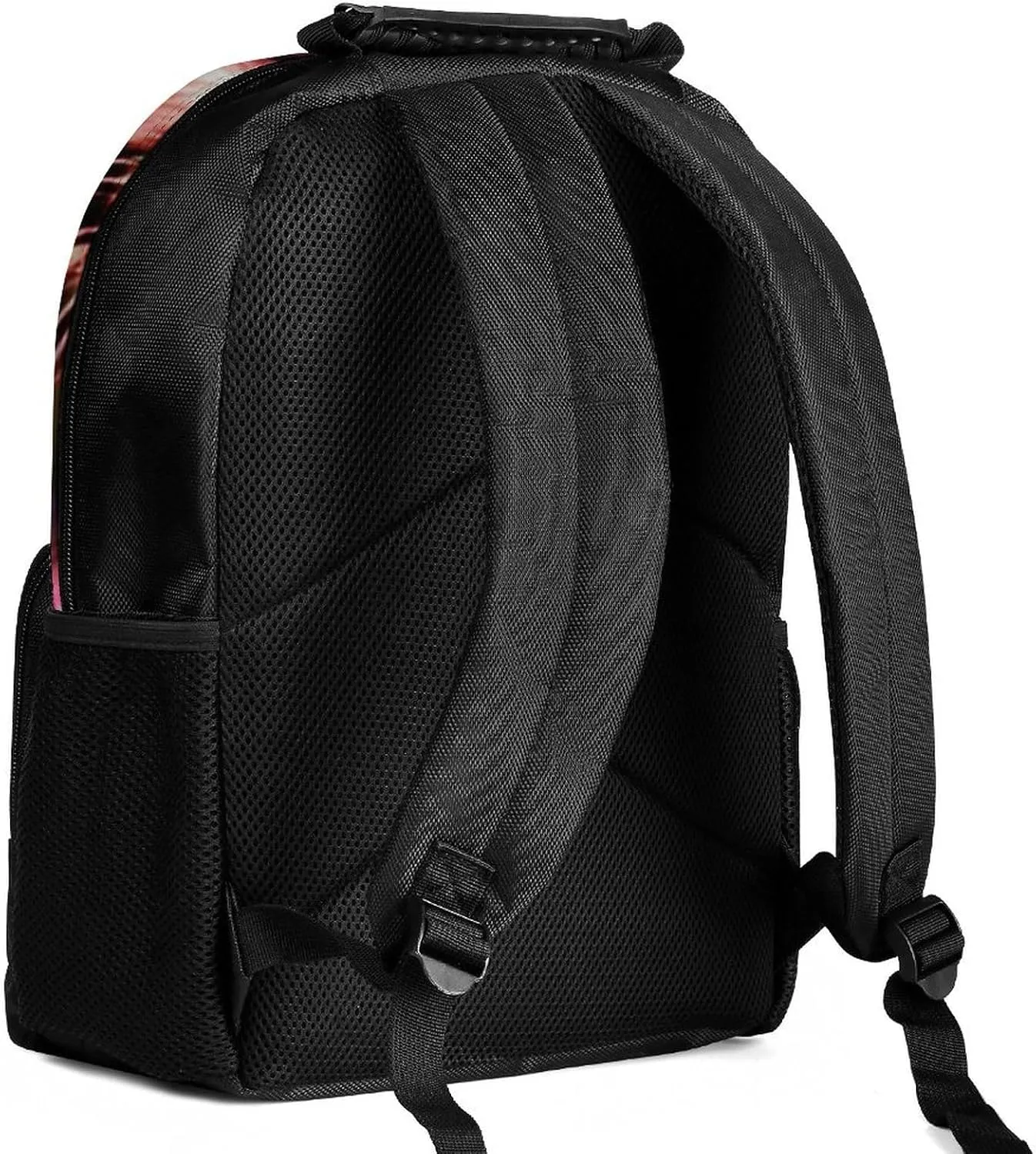 Men & Women Lightweight Lion Howling Art Casual Daypack Large Capacity Bookbag With Adjustable Shoulder Straps for Gym Business Bicycle