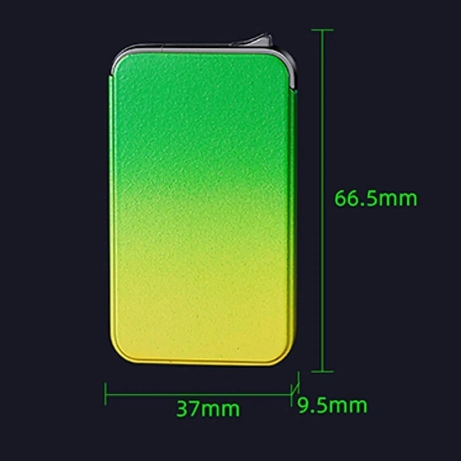 Metal Lighter with Visible Butane Window, Windproof and Adjustable Flame, Butane refillable, Lightweight and Easy to Carry, an Essential Tool for Camping, Allowing You to Enjoy a Worry-fr