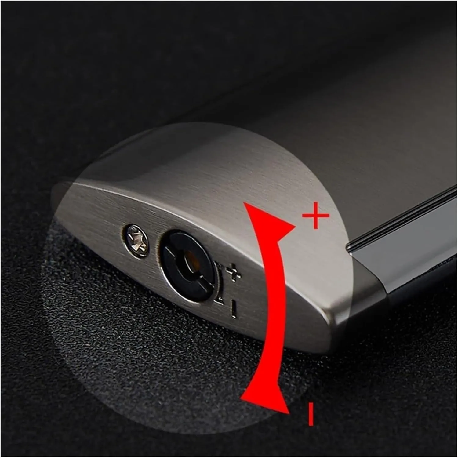 Metal Slim Men's Lighter, Slim Torch Lighter, Portable Jet Flame Butane Lighter, Refillable and Adjustable Flame Lighter for Candle Camping Gifts (Butane Not Included)(White)