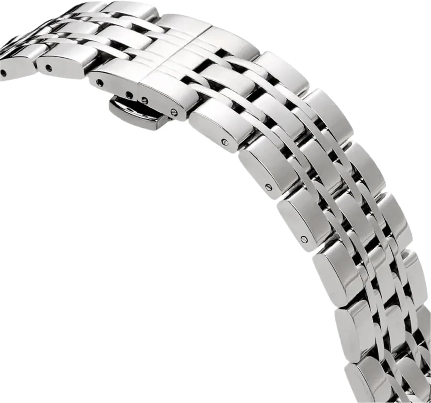Metal Watch Strap Men Women 18mm 20mm 22mm Watch Sports Stainless Steel Belt Steel Watch Strap Quick Release Watch Strap Watch Bracelet Wristband(Gold,12mm)