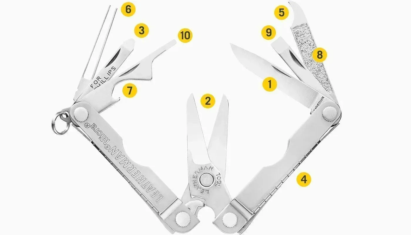 MICRA Stainless Steel - 10 TOOLS