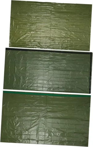 Mikikit First Aid Blanket Tent Thermal Survival Portable Camping Tent Emergency Sleeping Sack Outdoor Tent