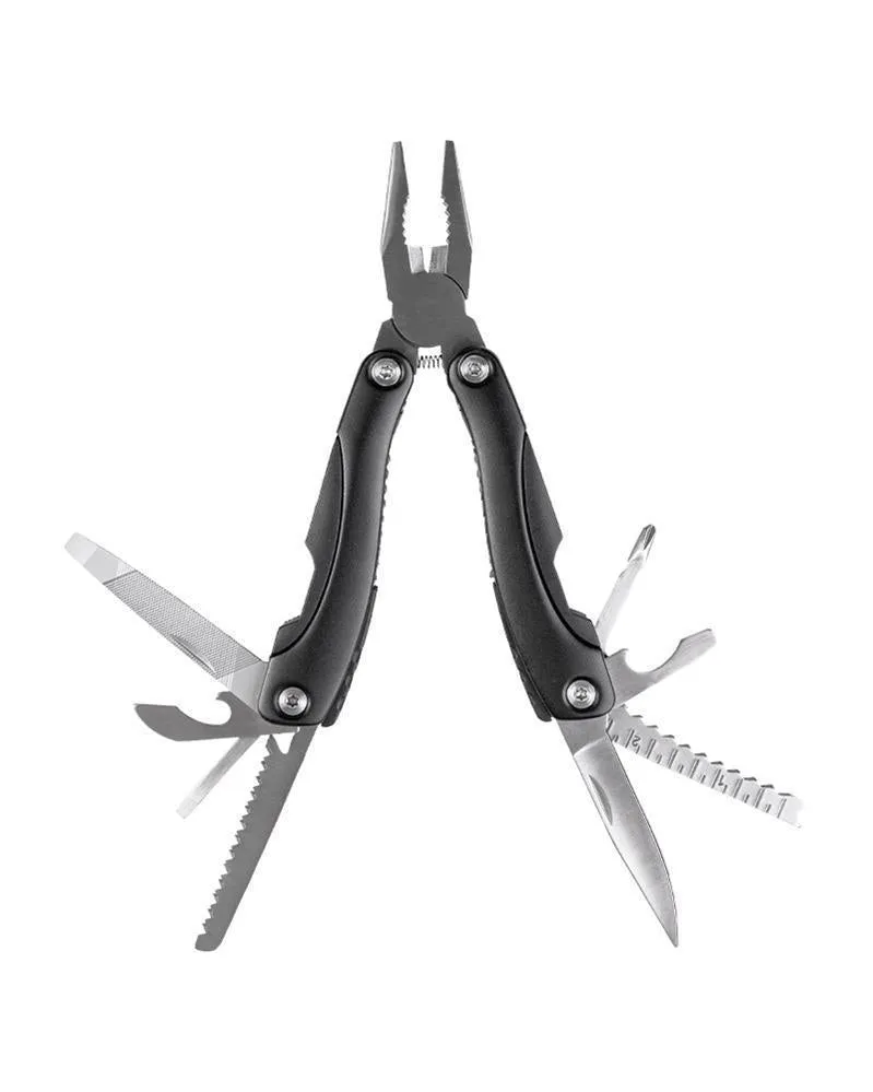 MIL-TEC Multi Tool One Hand Folding Slip Joint Mechanism ABS Aluminium Handle
