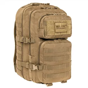 MIL-TEC US Assault Tactical Backpack 36L Ergonomic Formed Padded Shoulders
